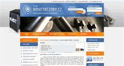 Desktop Screenshot of novetrezory.cz